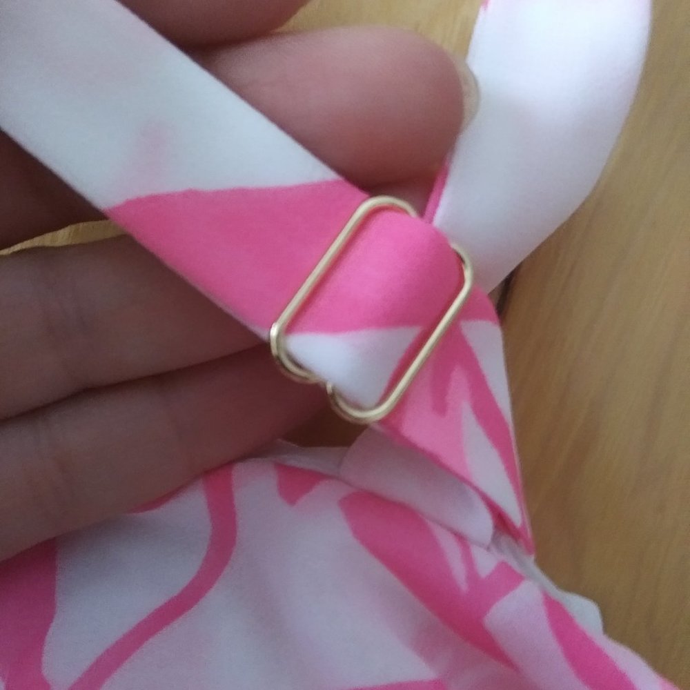 Lilly Pulitzer pretty pink feminine layered the Olive top size 12 barbiecore - Picture 13 of 15